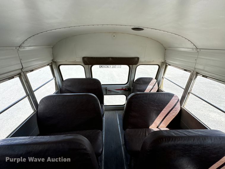 image for item DX0785 2001 Blue Bird B7 school bus
