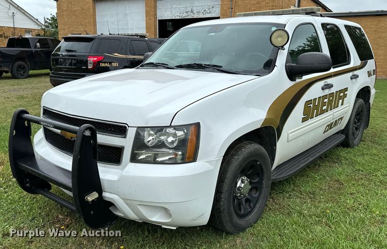 image for item EH3981 2012 Chevrolet Tahoe Police SUV