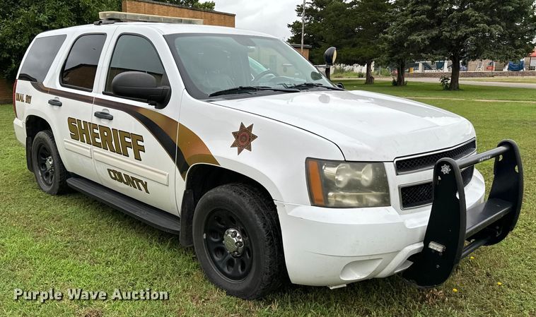 image for item EH3981 2012 Chevrolet Tahoe Police SUV