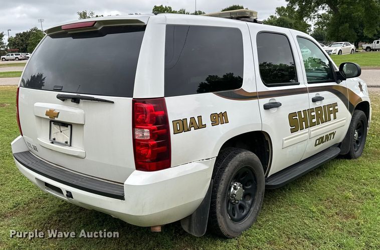 image for item EH3981 2012 Chevrolet Tahoe Police SUV