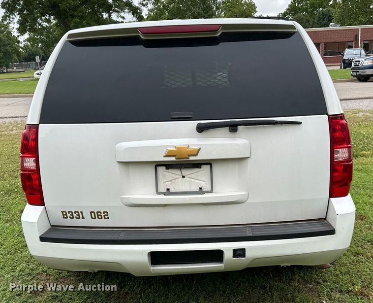 image for item EH3981 2012 Chevrolet Tahoe Police SUV