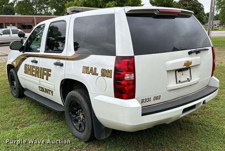 image for item EH3981 2012 Chevrolet Tahoe Police SUV