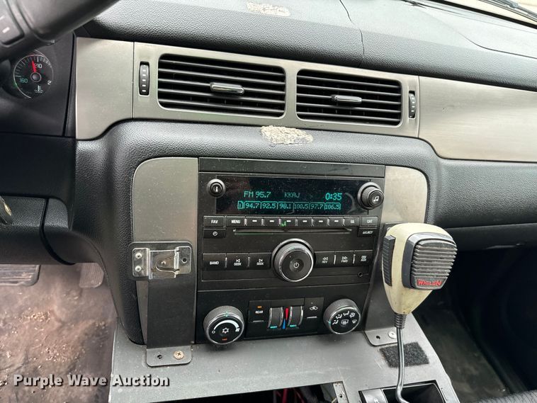 image for item EH3981 2012 Chevrolet Tahoe Police SUV