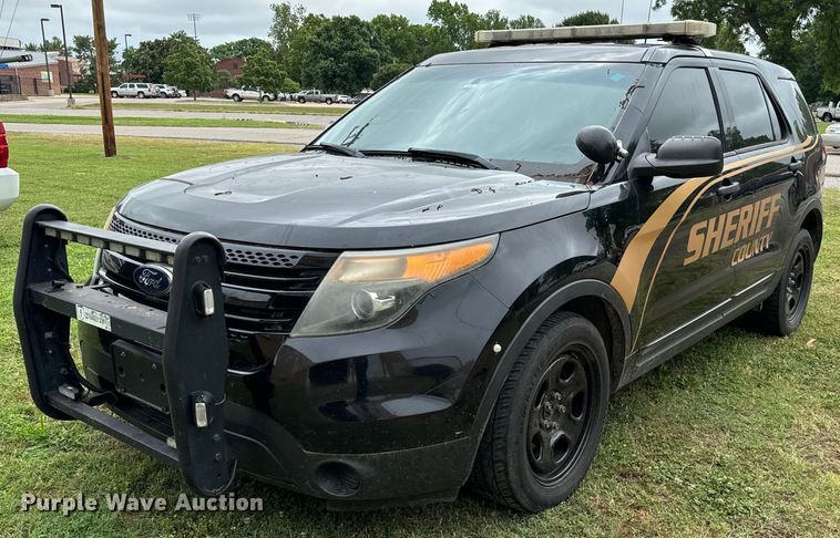image for item EH3982 2014 Ford Explorer Police Interceptor SUV
