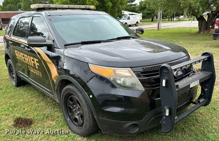 image for item EH3982 2014 Ford Explorer Police Interceptor SUV