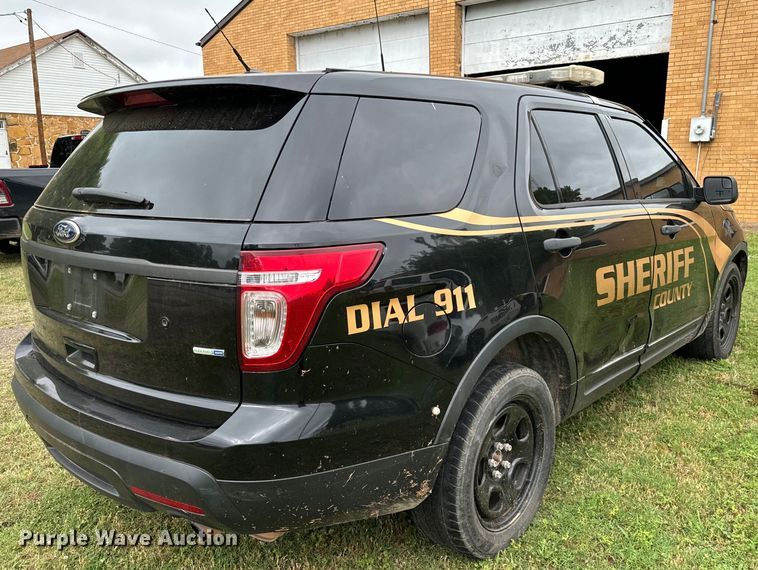 image for item EH3982 2014 Ford Explorer Police Interceptor SUV