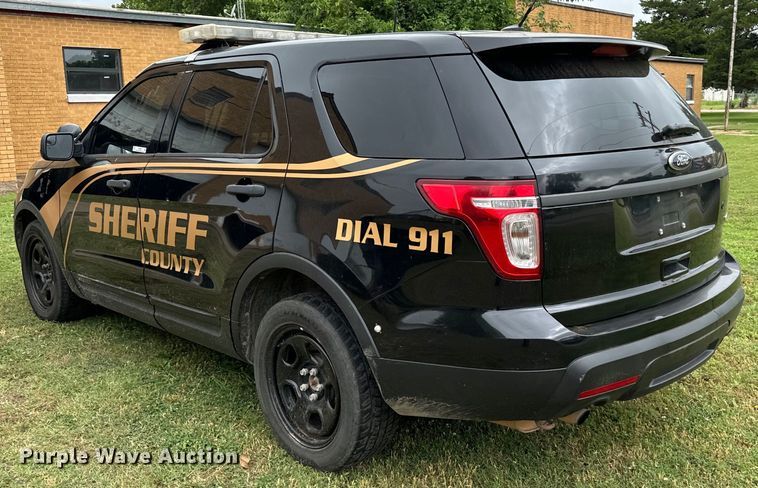 image for item EH3982 2014 Ford Explorer Police Interceptor SUV