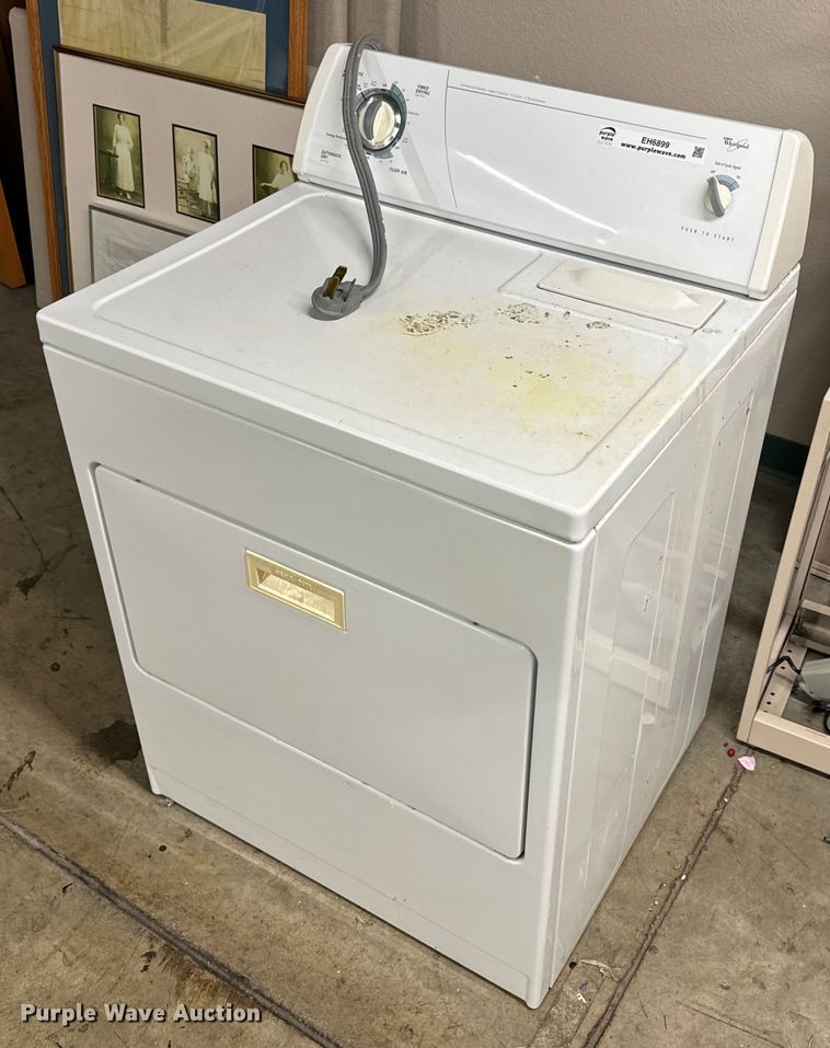 image for item EH6899 Whirlpool dryer