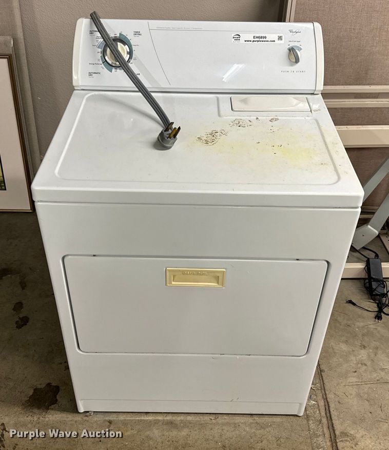 image for item EH6899 Whirlpool dryer