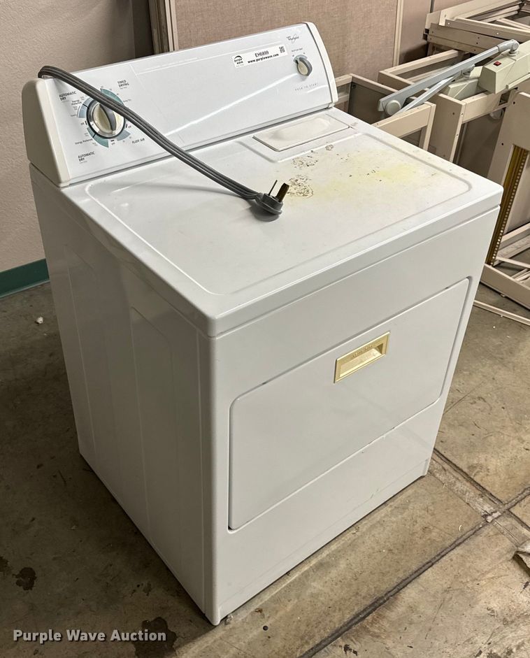 image for item EH6899 Whirlpool dryer
