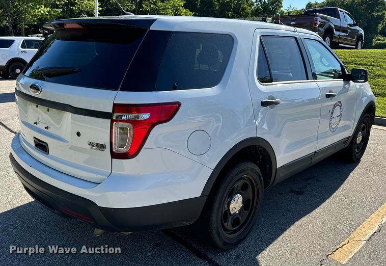 image for item EH6901 2013 Ford Explorer Police Interceptor  SUV