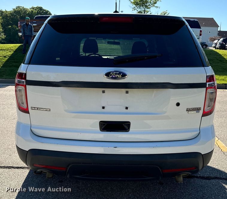 image for item EH6901 2013 Ford Explorer Police Interceptor  SUV