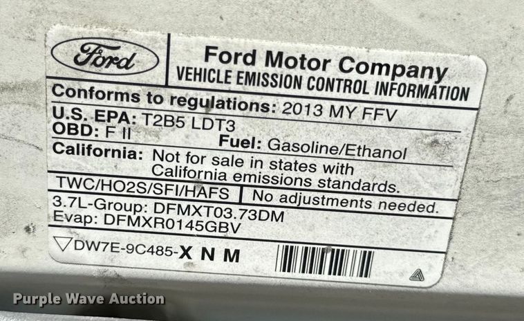 image for item EH6901 2013 Ford Explorer Police Interceptor  SUV