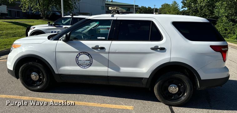 image for item EH6902 2013 Ford Explorer Police Interceptor  SUV