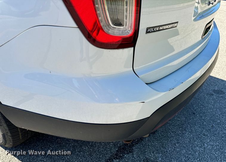 image for item EH6902 2013 Ford Explorer Police Interceptor  SUV