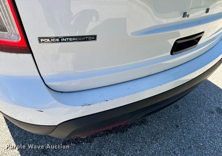 image for item EH6902 2013 Ford Explorer Police Interceptor  SUV