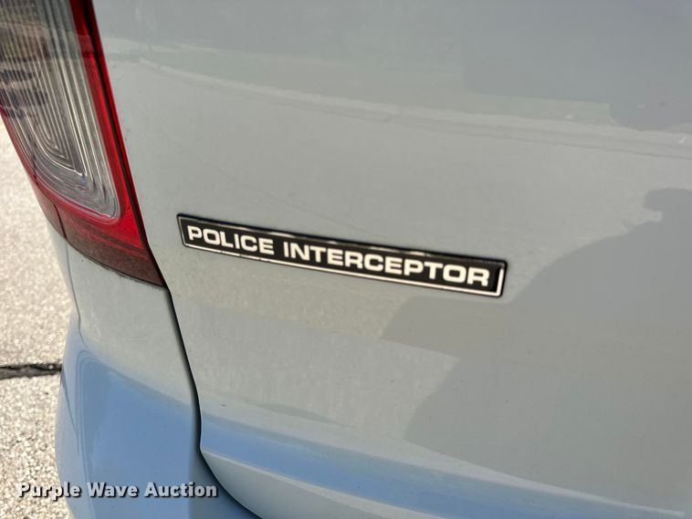 image for item EH6902 2013 Ford Explorer Police Interceptor  SUV