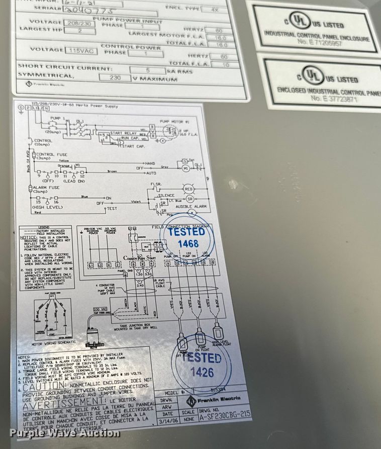 image for item EH6904 Control panels
