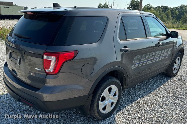 image for item EH6916 2016 Ford Explorer Police Interceptor  SUV