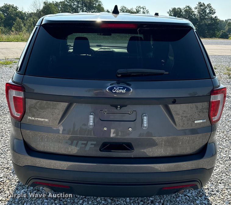 image for item EH6916 2016 Ford Explorer Police Interceptor  SUV