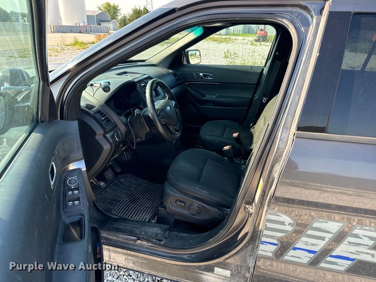 image for item EH6916 2016 Ford Explorer Police Interceptor  SUV