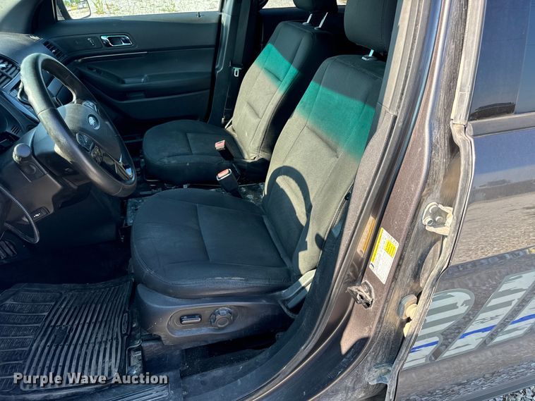 image for item EH6916 2016 Ford Explorer Police Interceptor  SUV