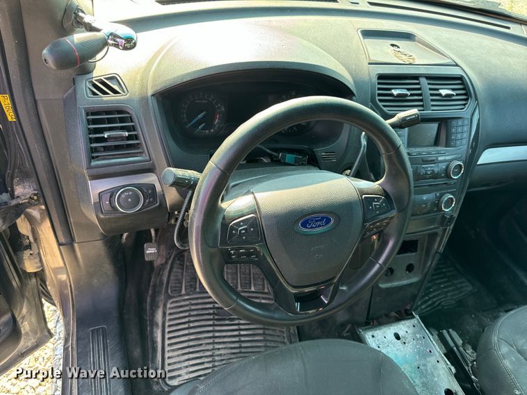 image for item EH6916 2016 Ford Explorer Police Interceptor  SUV