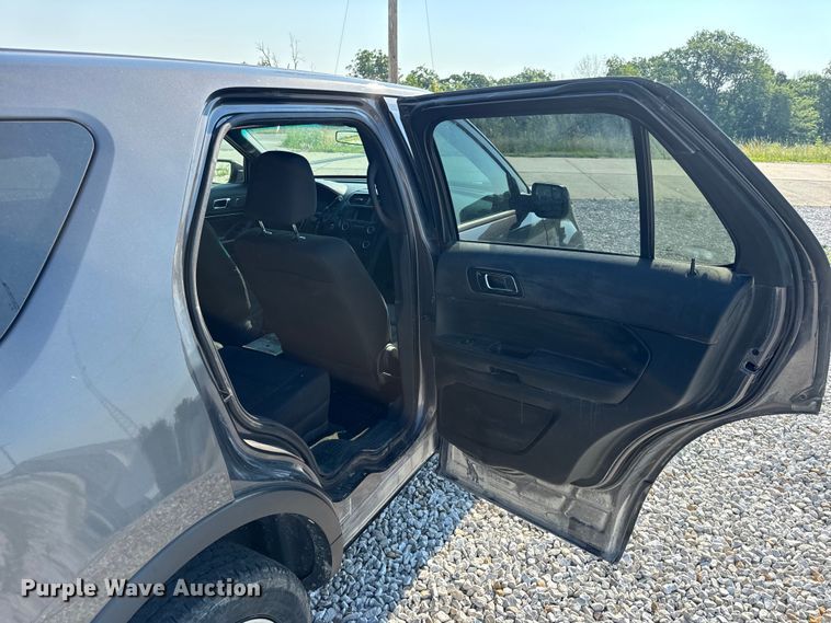 image for item EH6916 2016 Ford Explorer Police Interceptor  SUV