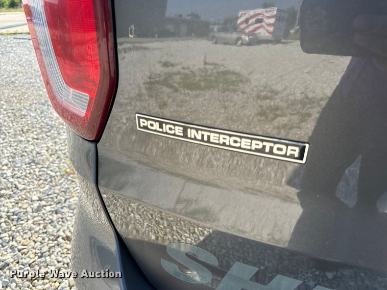 image for item EH6916 2016 Ford Explorer Police Interceptor  SUV