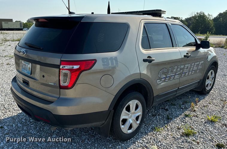 image for item EH6920 2013 Ford Explorer Police Interceptor  SUV