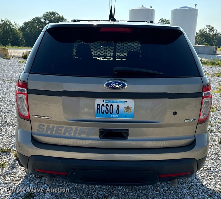 image for item EH6920 2013 Ford Explorer Police Interceptor  SUV