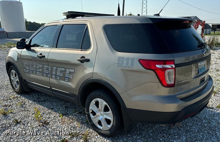 image for item EH6920 2013 Ford Explorer Police Interceptor  SUV