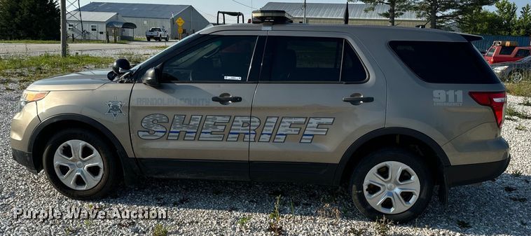 image for item EH6920 2013 Ford Explorer Police Interceptor  SUV