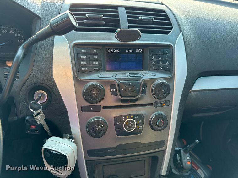 image for item EH6920 2013 Ford Explorer Police Interceptor  SUV