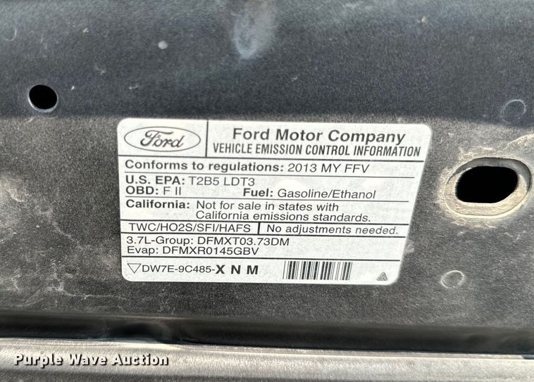 image for item EH6920 2013 Ford Explorer Police Interceptor  SUV