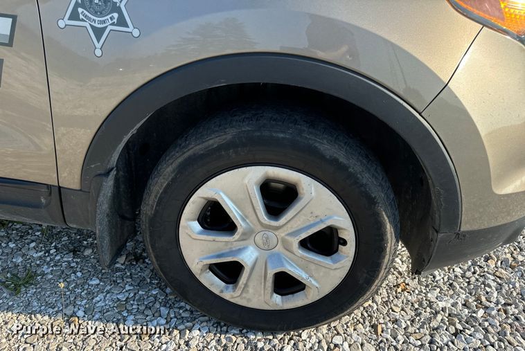 image for item EH6920 2013 Ford Explorer Police Interceptor  SUV