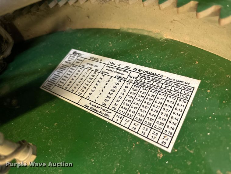 image for item EH6936 Kifco Water-Reel B110G Hard hose traveler