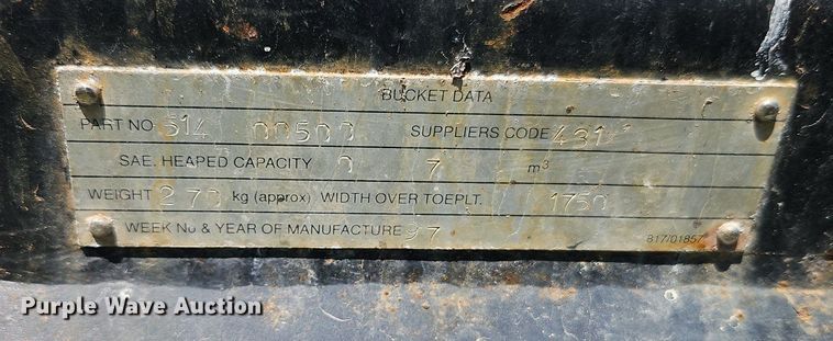 image for item EI3905 1997 JCB Loadall 520 telehandler