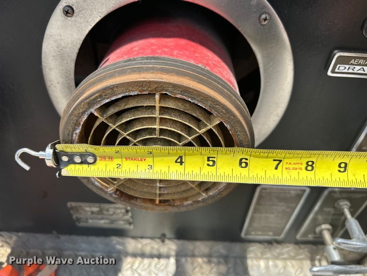 image for item EJ4359 1986 Pierce E3297 Quint fire truck