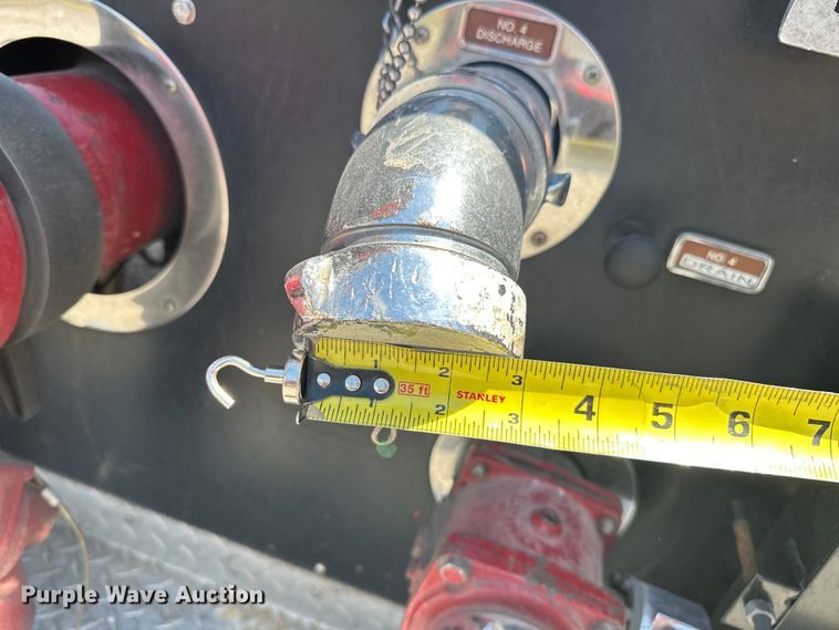 image for item EJ4359 1986 Pierce E3297 Quint fire truck