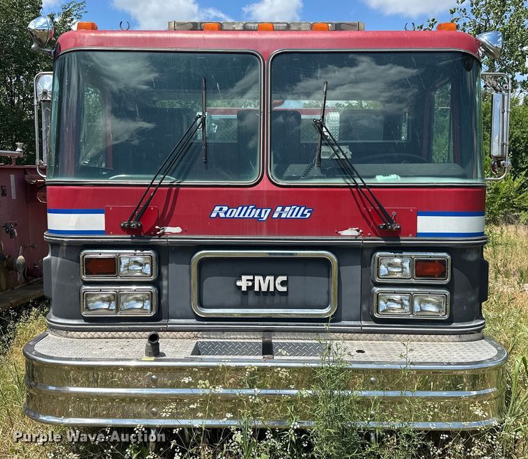 image for item EJ4360 1988 Spartan MS20-2042 pumper fire truck