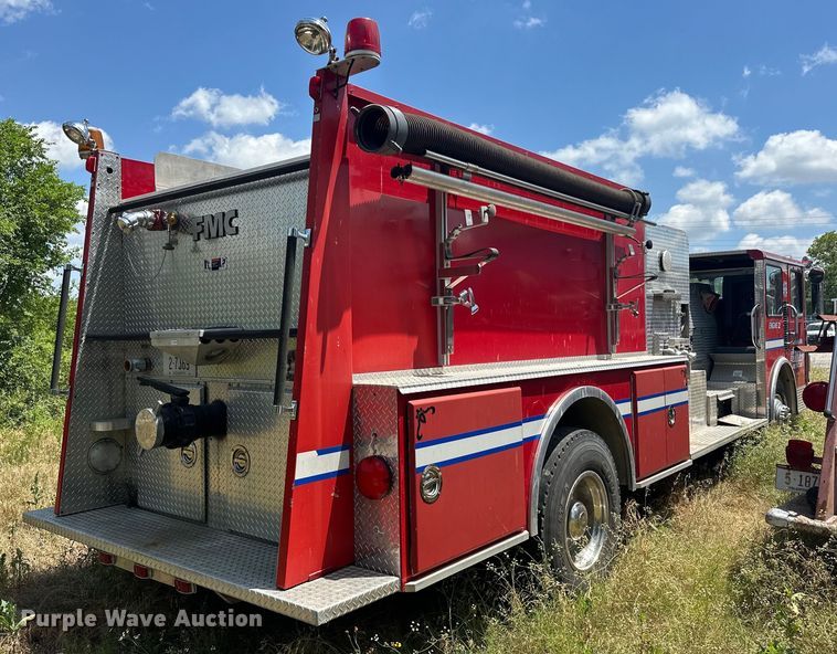 image for item EJ4360 1988 Spartan MS20-2042 pumper fire truck