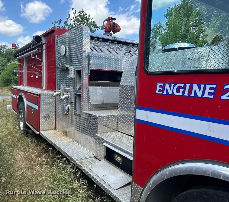 image for item EJ4360 1988 Spartan MS20-2042 pumper fire truck