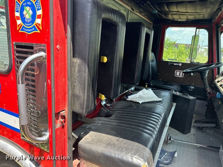 image for item EJ4360 1988 Spartan MS20-2042 pumper fire truck