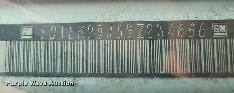 image for item EJ5552 2009 GMC Sierra 1500 Ext. Cab pickup truck