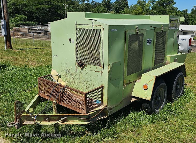 image for item EJ5628 1977 Myers sewer jetter trailer