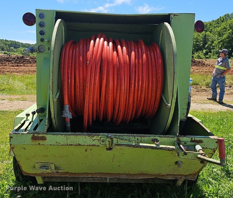 image for item EJ5628 1977 Myers sewer jetter trailer