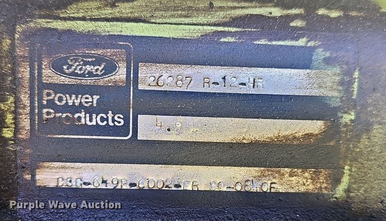 image for item EJ5628 1977 Myers sewer jetter trailer