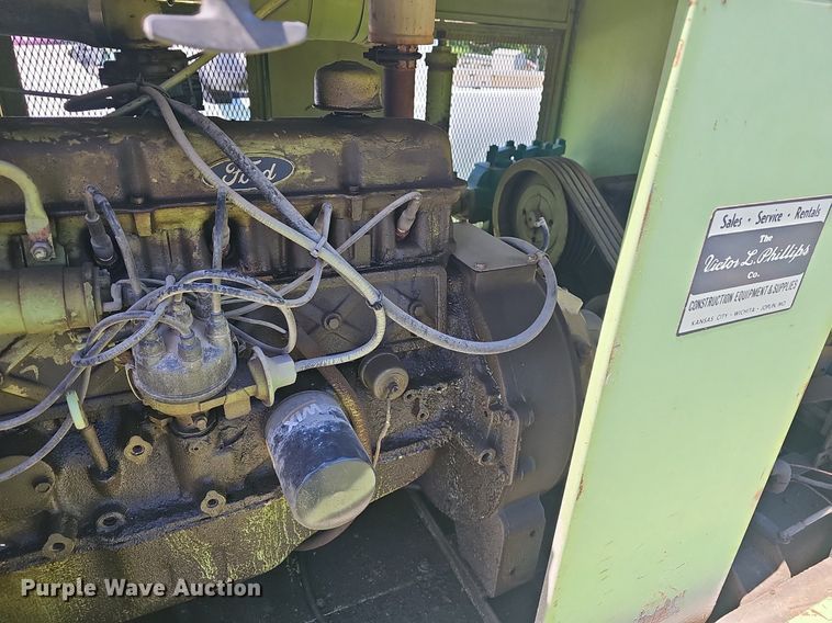image for item EJ5628 1977 Myers sewer jetter trailer