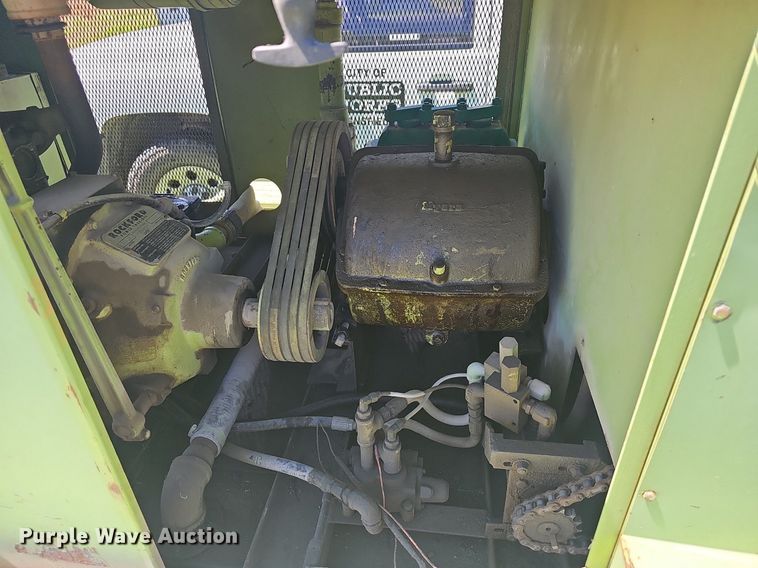 image for item EJ5628 1977 Myers sewer jetter trailer